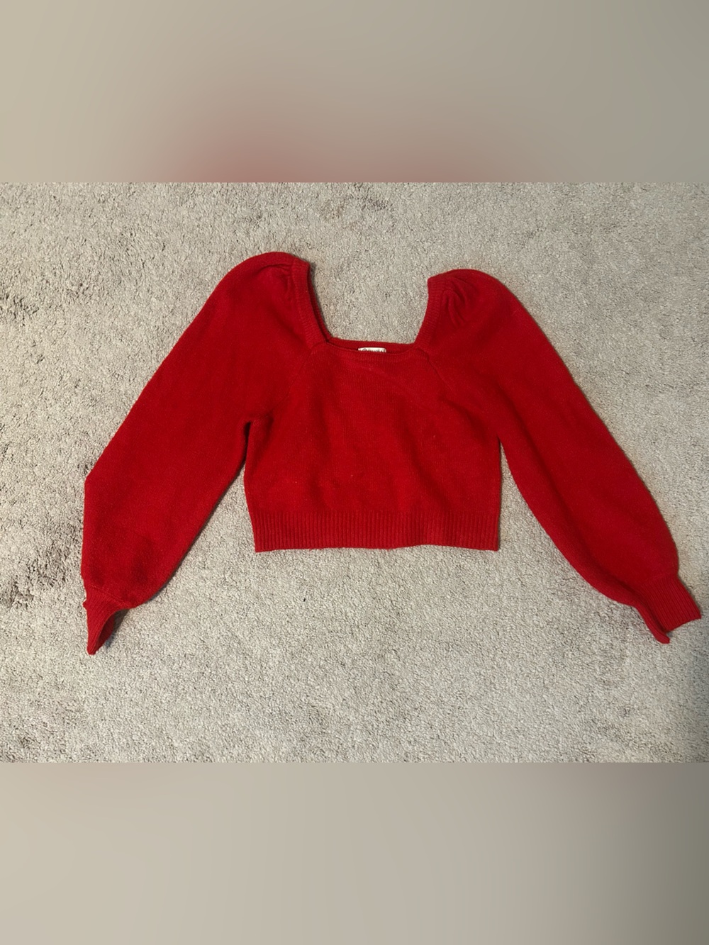 Versona Bright Red Knit Sweater